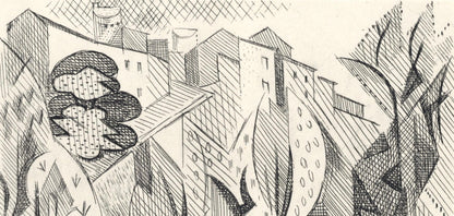 Andr Lhote, Composition, Alternance, Etching