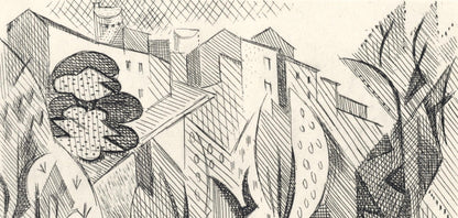 Andr Lhote, Composition, Alternance, Etching