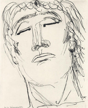 Henri De Waroquier, Composition, Alternance, Etching