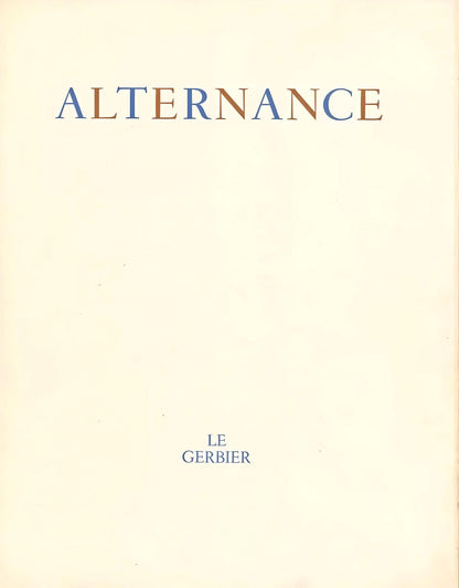 Jean Cocteau, Composition, Alternance, Etching