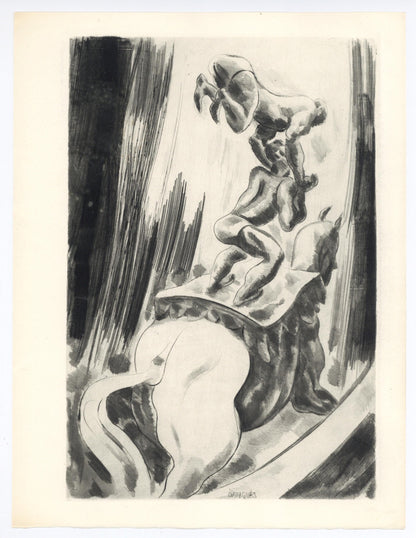 Jean-Gabriel Daragns, Composition, Alternance, Etching