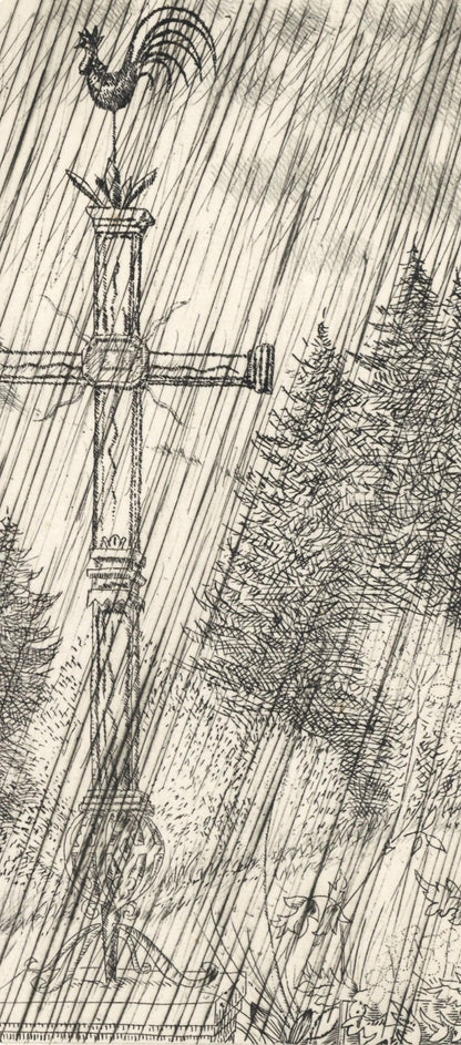 Jean Mile Laboureur, Composition, Alternance, Etching