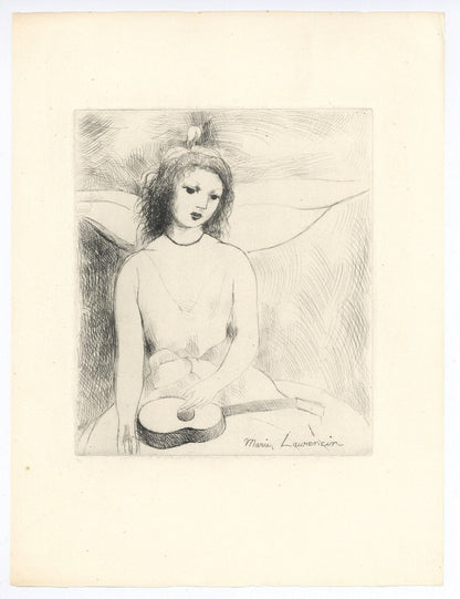Marie Laurencin, Composition, Alternance, Etching
