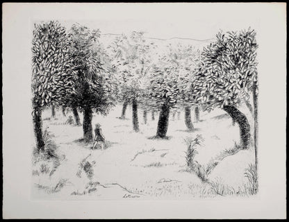 Robert Lotiron, Composition, Alternance, Etching