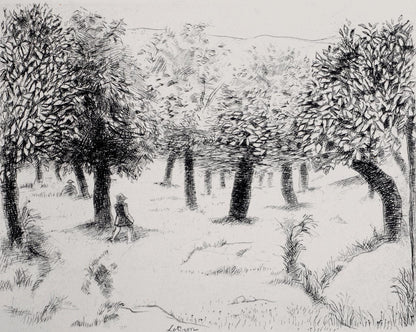 Robert Lotiron, Composition, Alternance, Etching