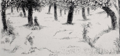Robert Lotiron, Composition, Alternance, Etching