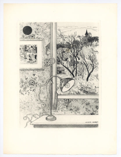 Jacques Maret, Composition, Alternance, Etching