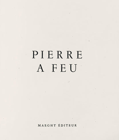 Henri Matisse, Composition (Duthuit No. 17), Pierre Feu, Les Miroirs Profonds, Lithograph