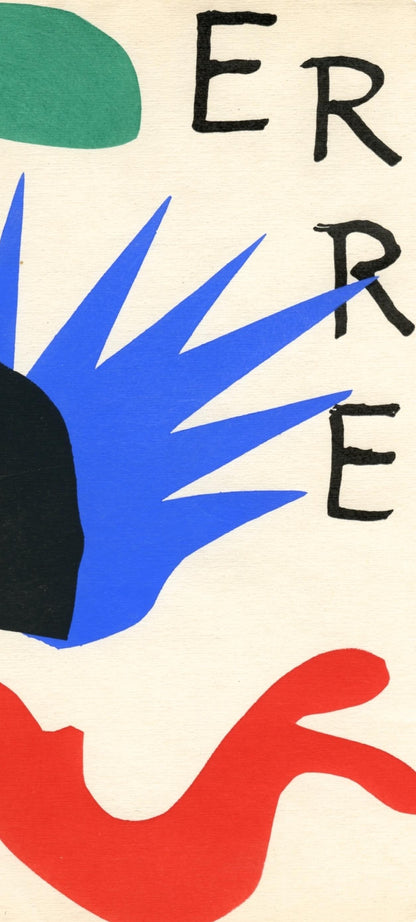 Henri Matisse, Composition (Duthuit No. 17), Pierre Feu, Les Miroirs Profonds, Lithograph