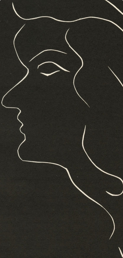 Henri Matisse, Composition (Duthuit No. 17), Pierre Feu, Les Miroirs Profonds, Woodcut