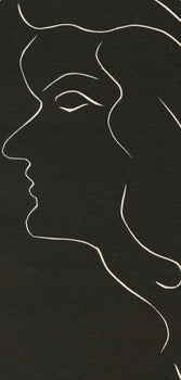 Henri Matisse, Composition (Duthuit No. 17), Pierre Feu, Les Miroirs Profonds, Woodcut