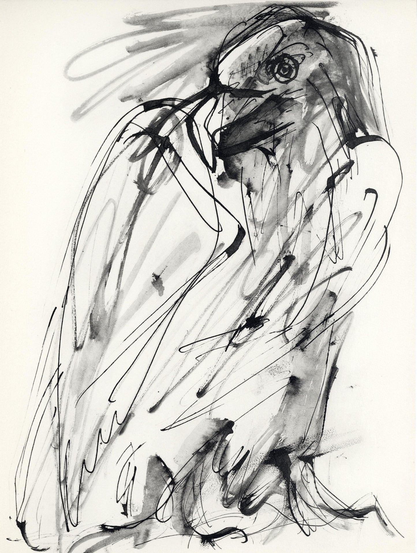Pablo Picasso, Un Aigle (Cramer No. 84), 40 Dessins De Picasso En Marge Du Buffon, Lithograph
