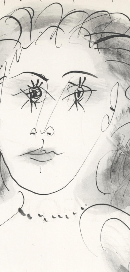 Pablo Picasso, Dora Maar (Cramer No. 84), 40 Dessins De Picasso En Marge Du Buffon, Lithograph