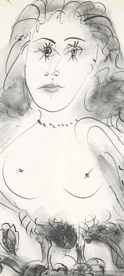 Pablo Picasso, Dora Maar (Cramer No. 84), 40 Dessins De Picasso En Marge Du Buffon, Lithograph