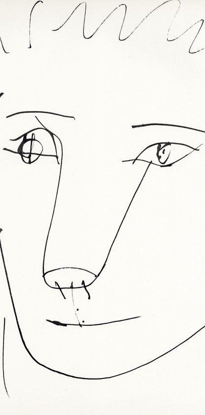 Pablo Picasso, Tte De Lion (Cramer No. 84), 40 Dessins De Picasso En Marge Du Buffon, Lithograph