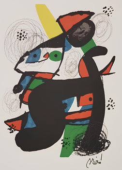 Joan Mir, Composition (Mourlot 1212-1225; Cramer 248), La Mlodie Acide, Lithograph
