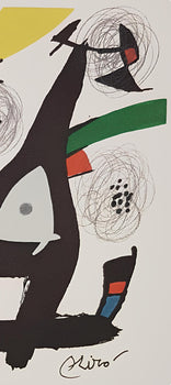 Joan Mir, Composition (Mourlot 1212-1225; Cramer 248), La Mlodie Acide, Lithograph