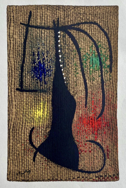 Joan Mir, Composition (Cramer 105), Femmes, Hliogravure