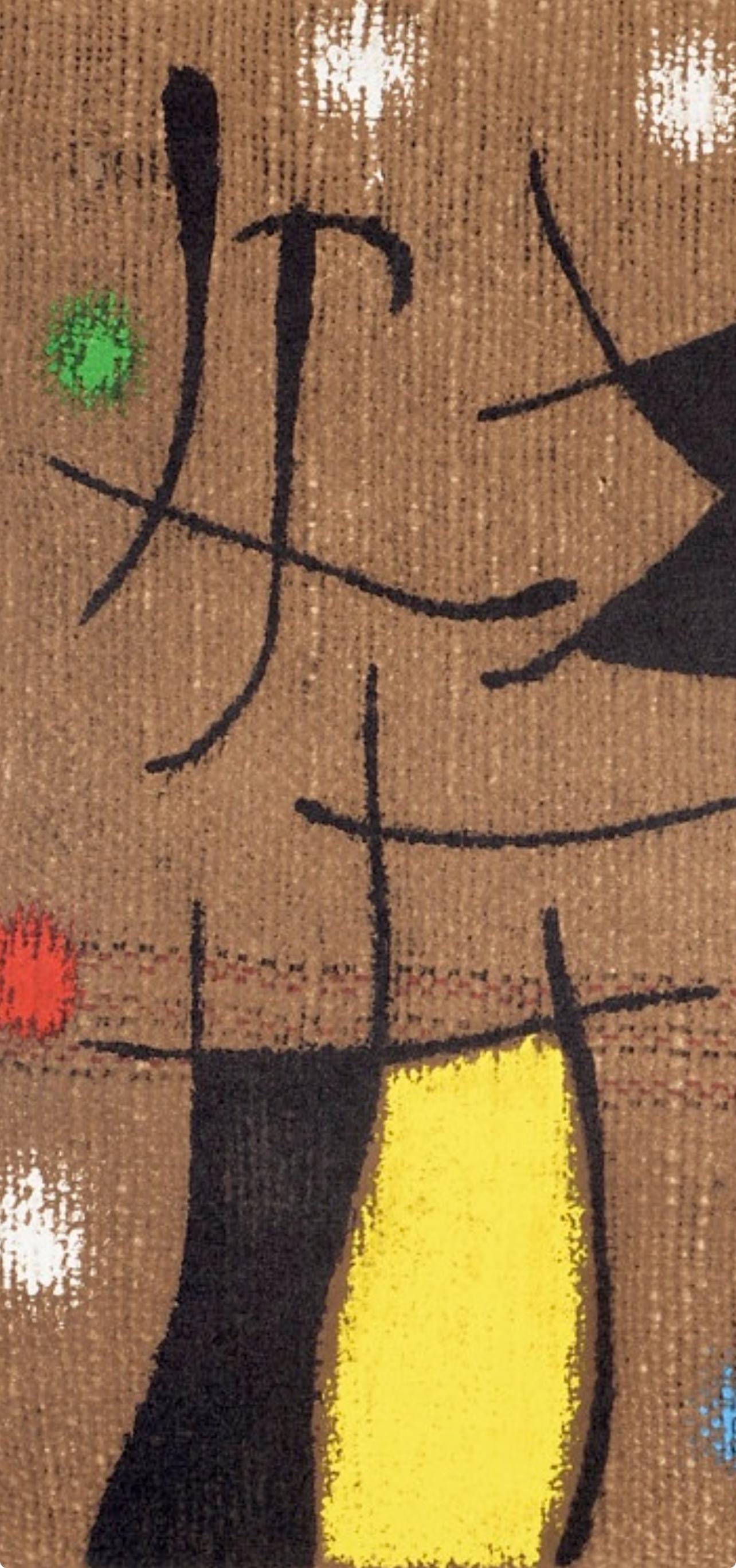 Joan Mir, Composition (Cramer 105), Femmes, Hliogravure