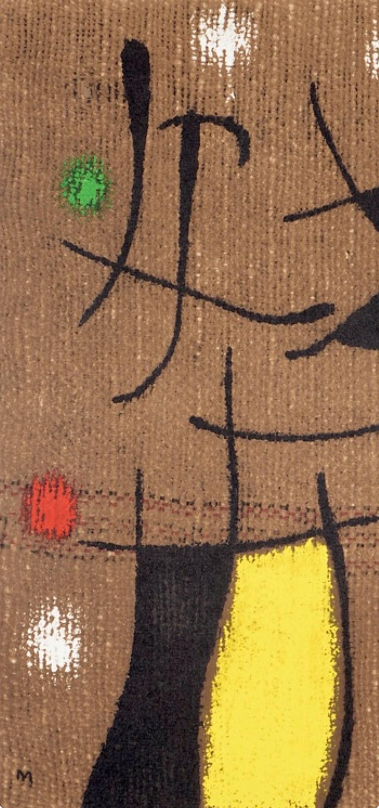 Joan Mir, Composition (Cramer 105), Femmes, Hliogravure
