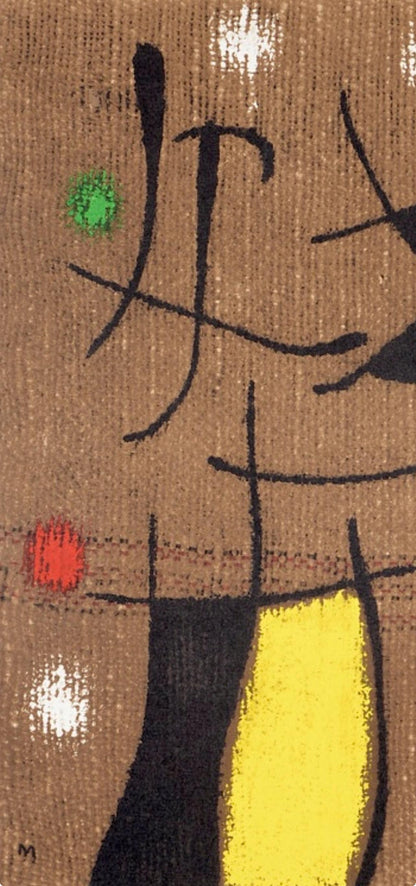 Joan Mir, Composition (Cramer 105), Femmes, Hliogravure