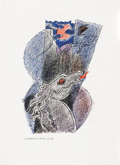 Andr Masson, Composition (Cramer 97), Une Toile De Craie, Lithograph