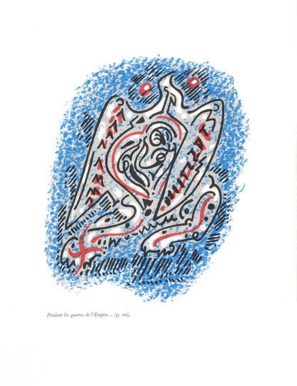 Andr Masson, Composition (Cramer 97), Une Toile De Craie, Lithograph