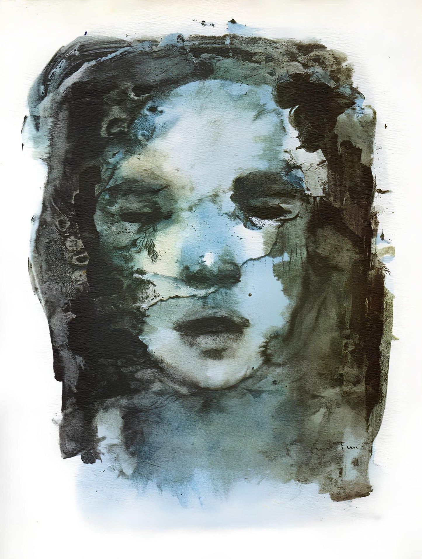 Lonor Fini, Composition, Histoire D'O, Lithograph