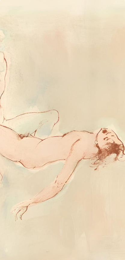 Lonor Fini, Composition, Paralllement, Lithograph
