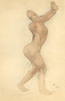 Auguste Rodin, Composition, La Varende, Rodin, Lithograph