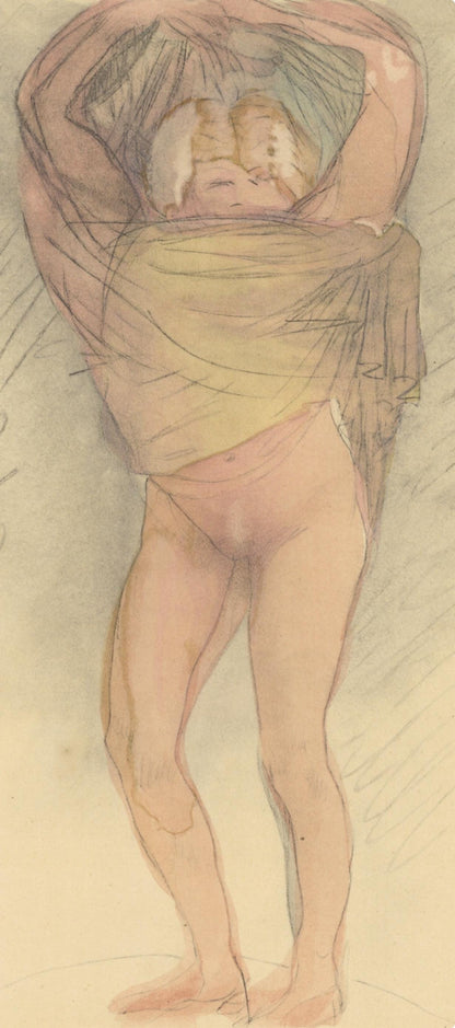 Auguste Rodin, Composition, La Varende, Rodin, Lithograph