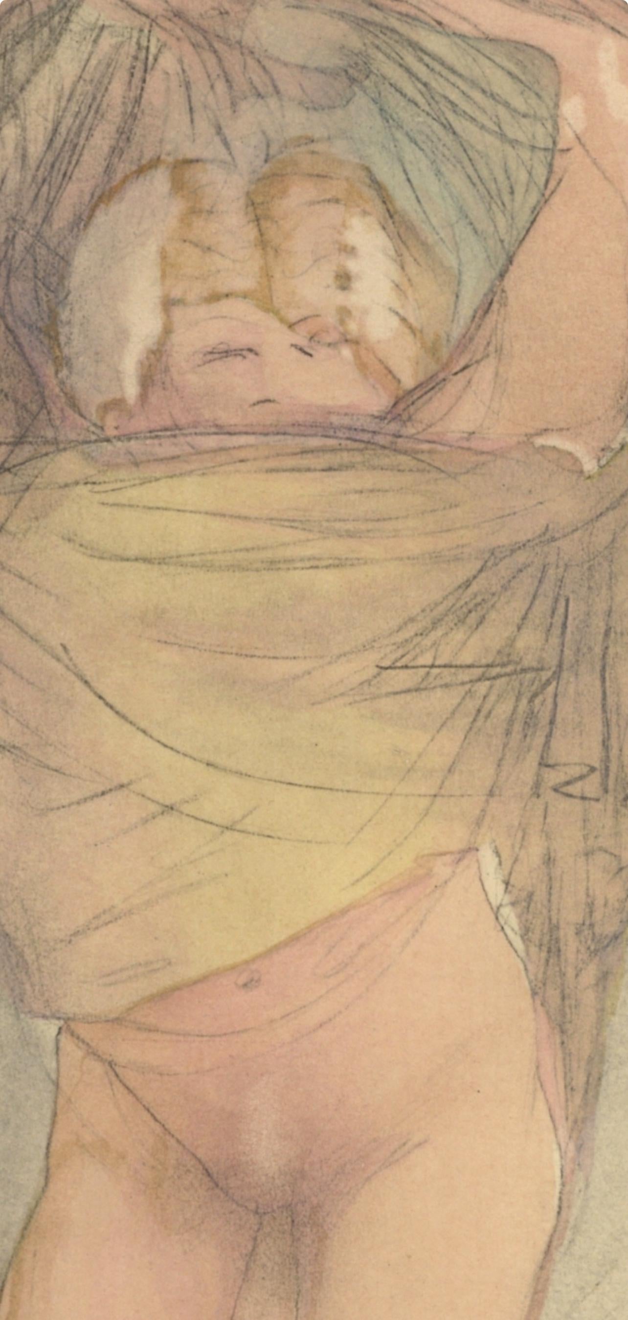 Auguste Rodin, Composition, La Varende, Rodin, Lithograph