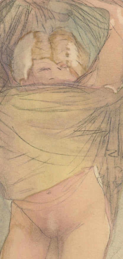 Auguste Rodin, Composition, La Varende, Rodin, Lithograph