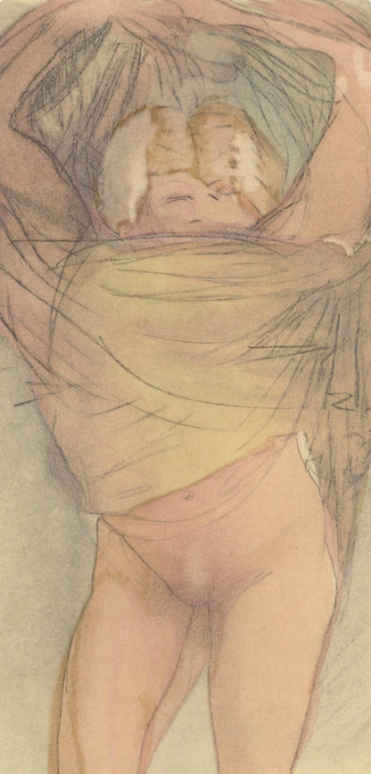 Auguste Rodin, Composition, La Varende, Rodin, Lithograph