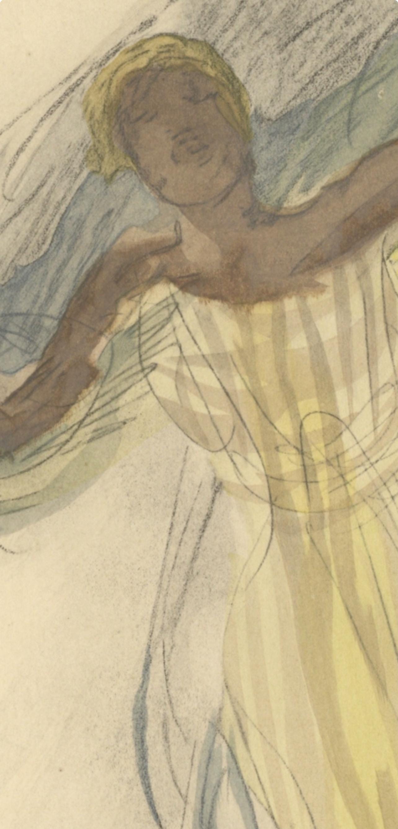 Auguste Rodin, Composition, La Varende, Rodin, Lithograph