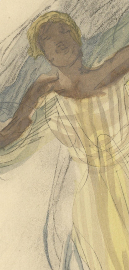 Auguste Rodin, Composition, La Varende, Rodin, Lithograph