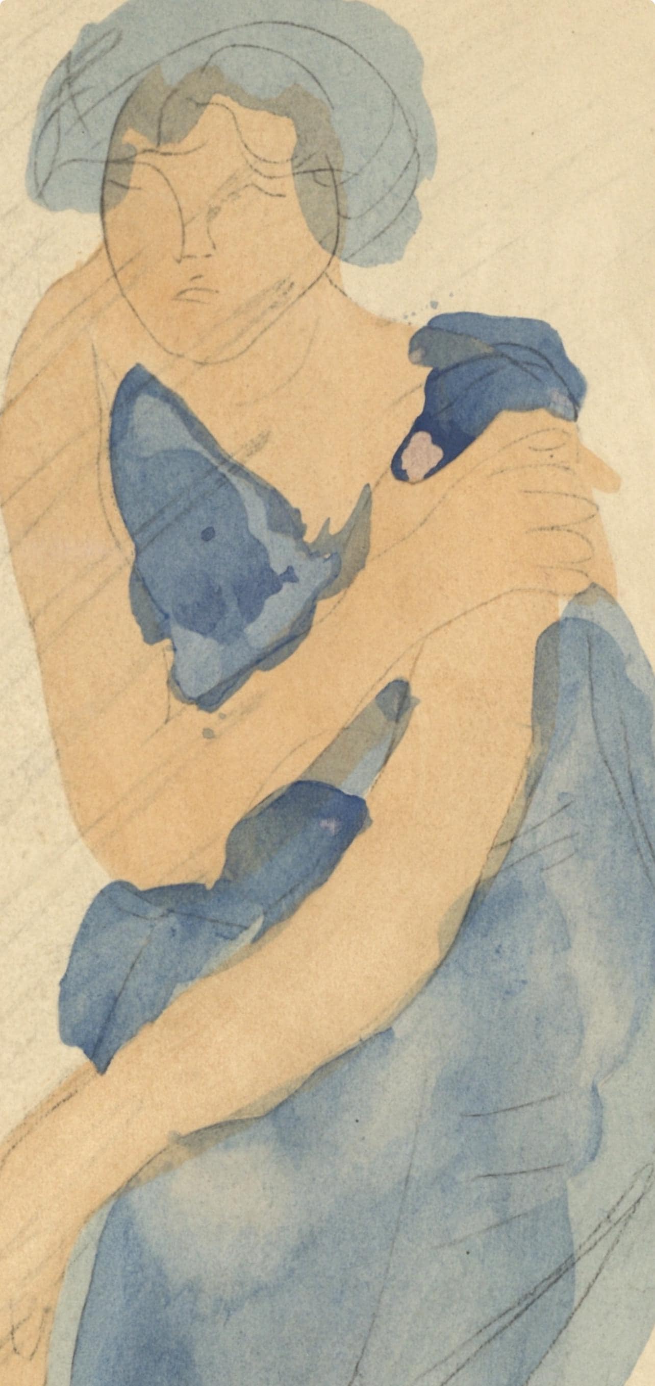 Auguste Rodin, Composition, La Varende, Rodin, Lithograph
