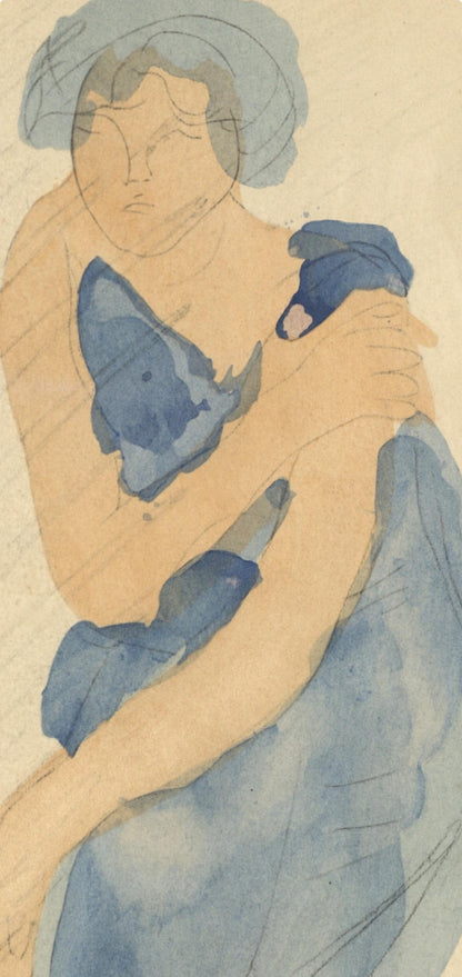 Auguste Rodin, Composition, La Varende, Rodin, Lithograph