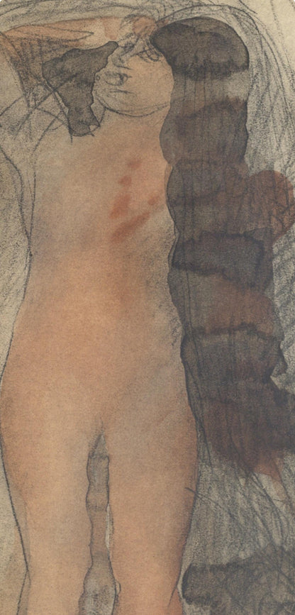 Auguste Rodin, Composition, La Varende, Rodin, Lithograph