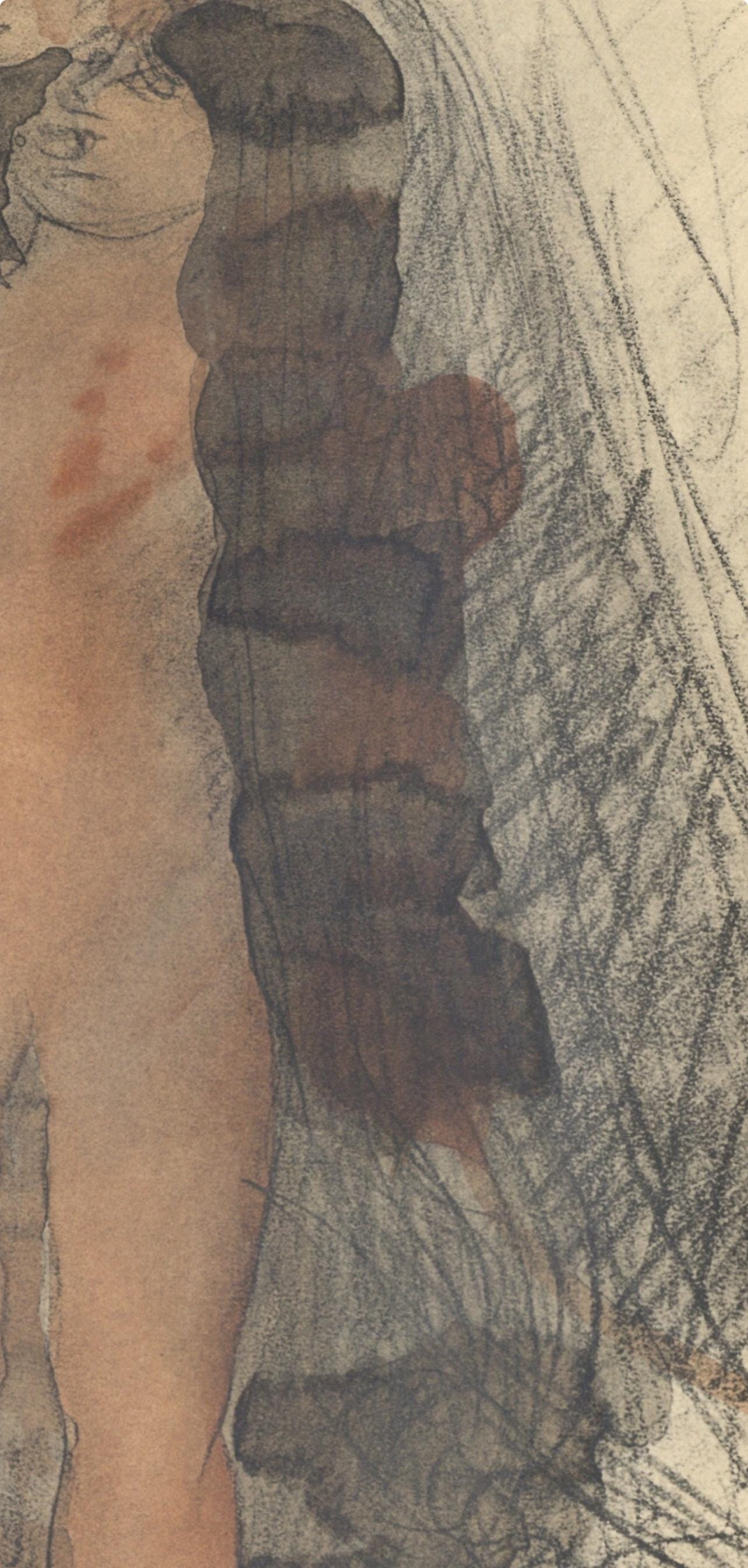 Auguste Rodin, Composition, La Varende, Rodin, Lithograph