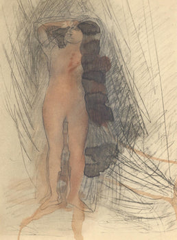 Auguste Rodin, Composition, La Varende, Rodin, Lithograph