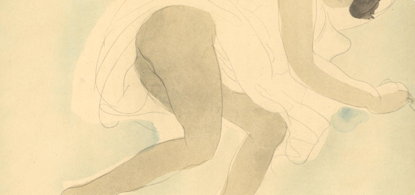 Auguste Rodin, Composition, La Varende, Rodin, Lithograph