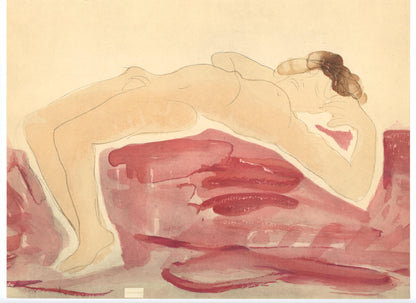 Auguste Rodin, Composition, La Varende, Rodin, Lithograph