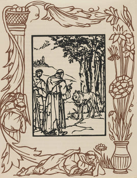 Mile Bernard, Composition (Morane, No. 100), Les Petites Fleurs De St. Franoise, Woodcut