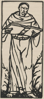 Mile Bernard, Composition (Morane, No. 100), Les Petites Fleurs De St. Franoise, Woodcut
