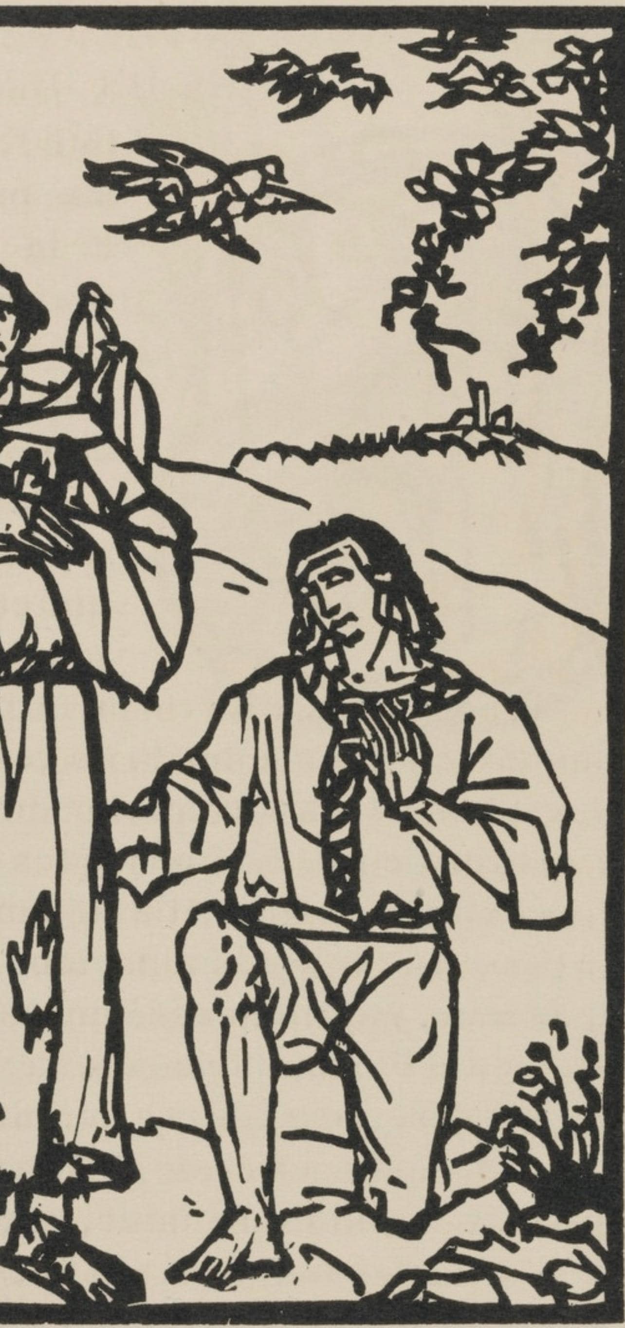 Mile Bernard, Composition (Morane, No. 100), Les Petites Fleurs De St. Franoise, Woodcut