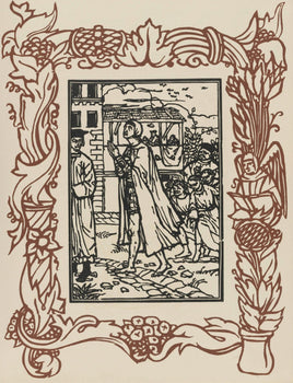 Mile Bernard, Composition (Morane, No. 100), Les Petites Fleurs De St. Franoise, Woodcut