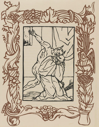 Mile Bernard, Composition (Morane, No. 100), Les Petites Fleurs De St. Franoise, Woodcut