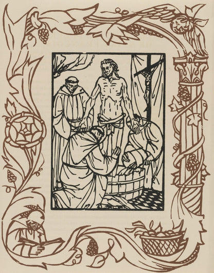 Mile Bernard, Composition (Morane, No. 100), Les Petites Fleurs De St. Franoise, Woodcut
