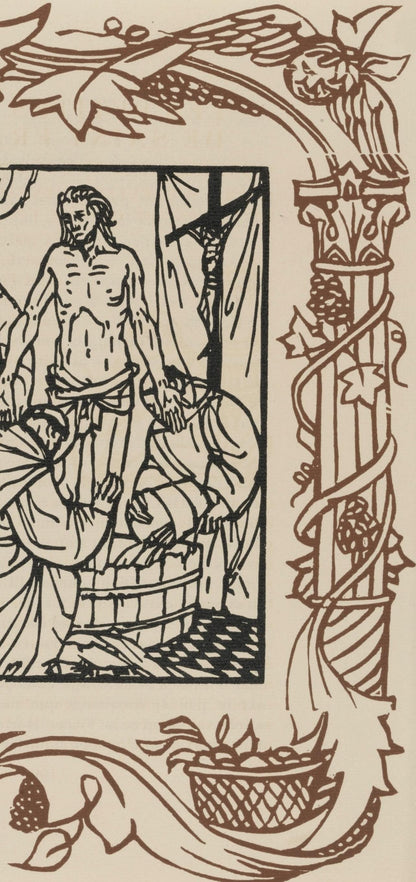 Mile Bernard, Composition (Morane, No. 100), Les Petites Fleurs De St. Franoise, Woodcut